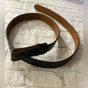 TOP GRAIN LEATHER CONFORMS OR EXCEEDS USPSCERT #PE 1-4197 BLACK STRAP CHANGEABLE